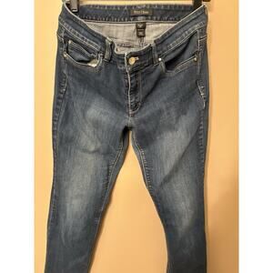 White House Black Market Slim Ankle jeans Blanc 8R